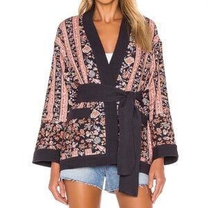 Cleobella Jaipur Belted Reversible Jacket size S